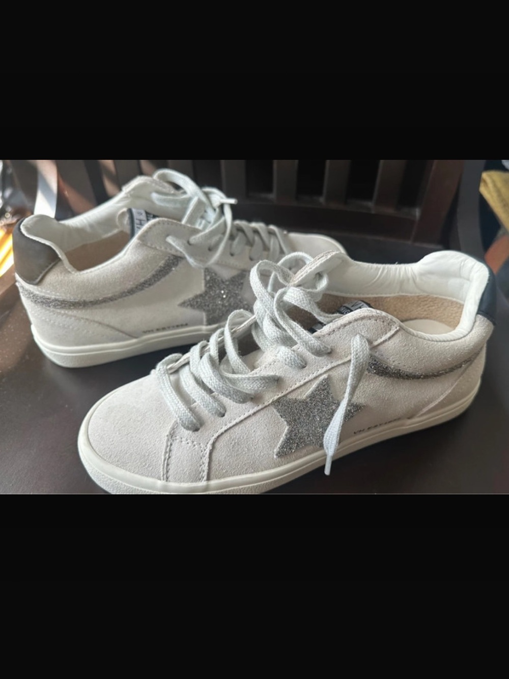 Vintage Havana Gray Suede Sneakers Size 8